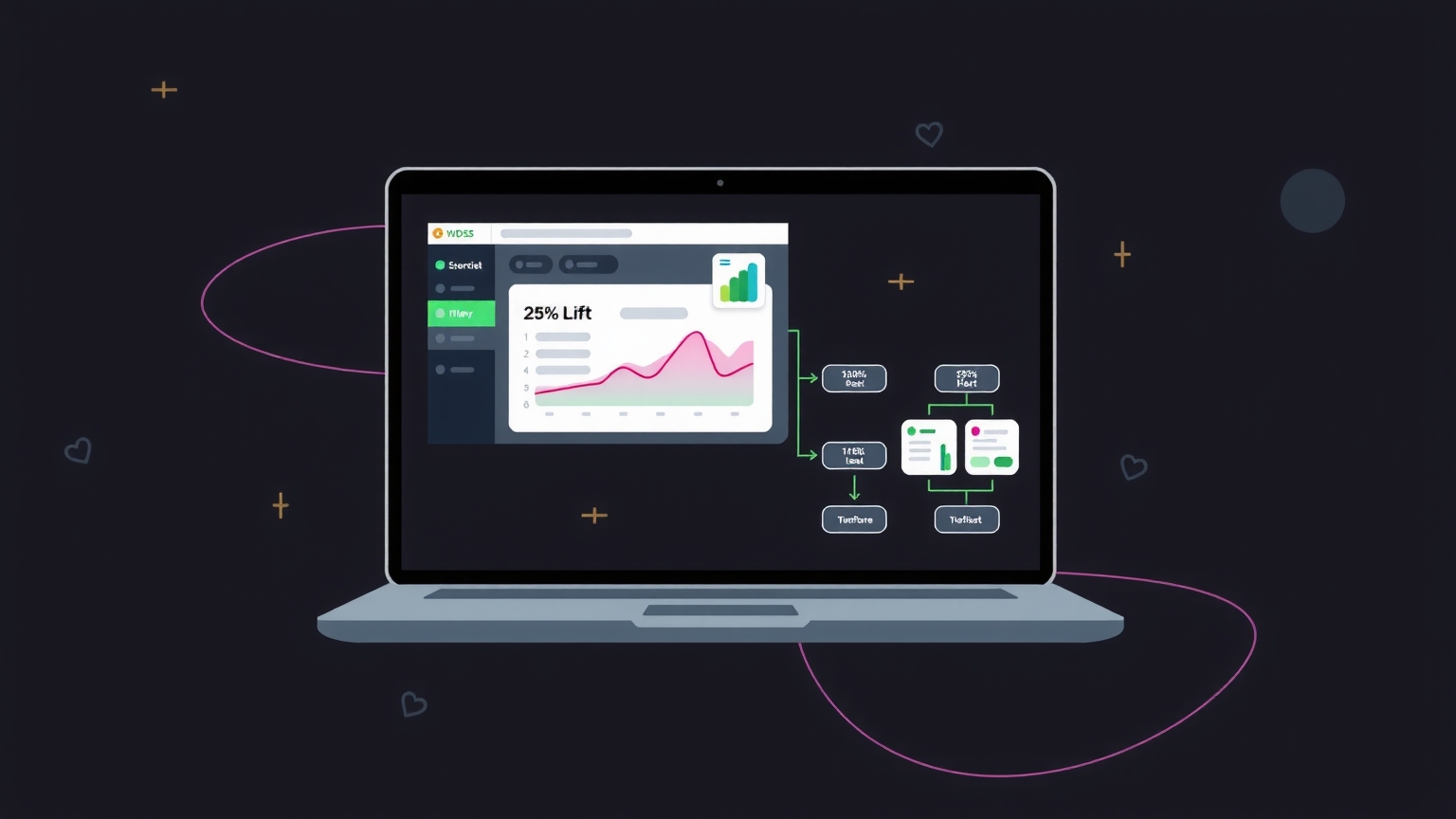 25 percent lift conversion graph