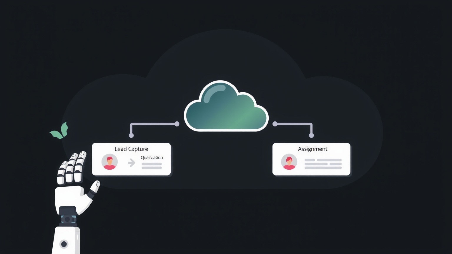 lead automation ecosystem diagram