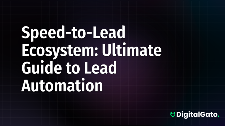 Speed-to-Lead Ecosystem: Ultimate Guide to Lead Automation