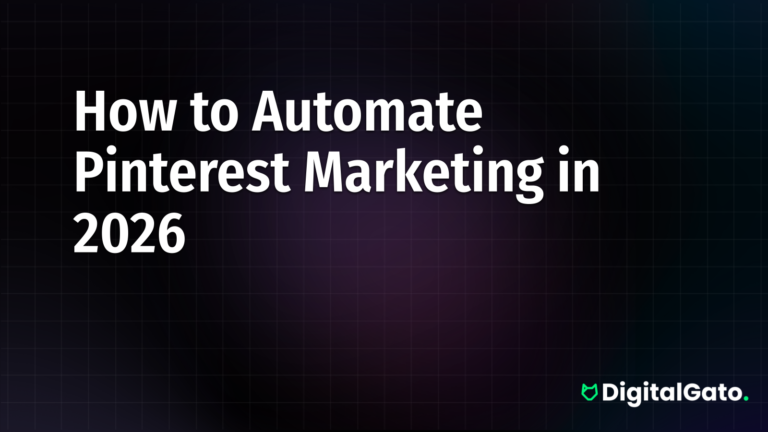 How to Automate Pinterest Marketing in 2026